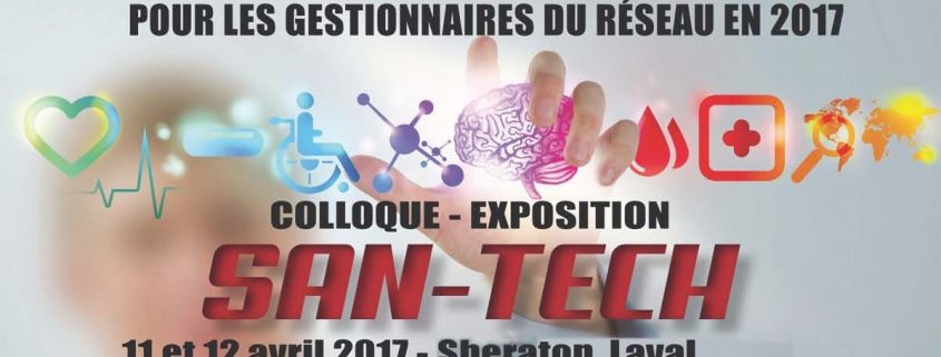 Salon des technologies de la santé SANTECH 2017